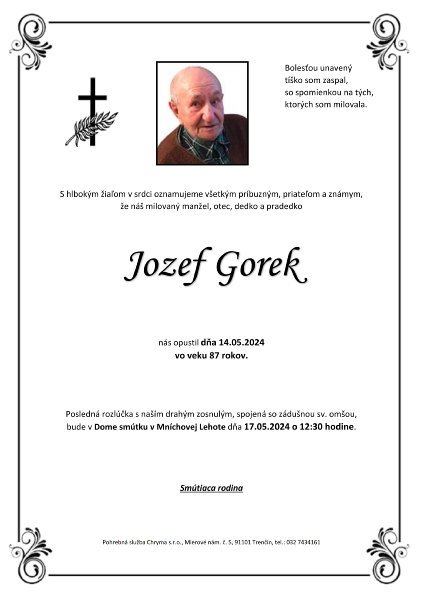 Jozef Gorek Jozef Gorek