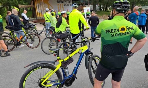 Prvá etapa Od Tatier k Dunaju aj napriek skleróze multiplex odštartovala, cieľom podujatia je zvýšiť povedomie o ochorení (video+foto)