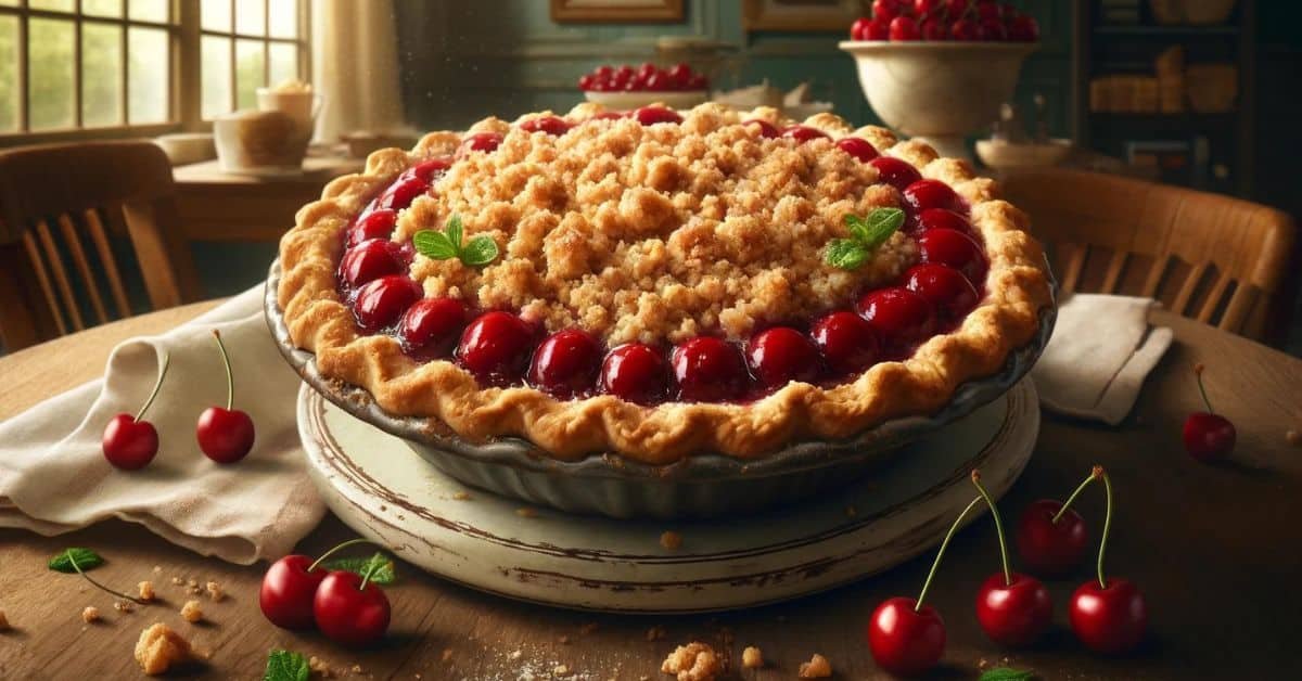 Čerešňový koláč s mrveničkou. Skvelý letný recept Čerešňový koláč s mrveničkou. Skvelý letný recept