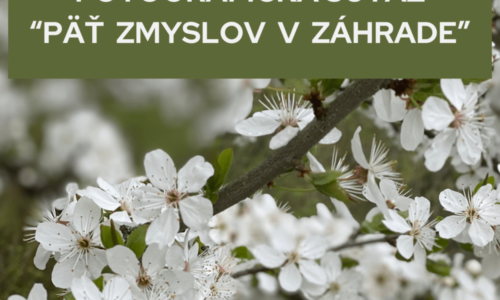 Päť zmyslov v záhrade: Objavte čaro prírody na Víkende otvorených parkov a záhrad v Liptovskom Hrádku