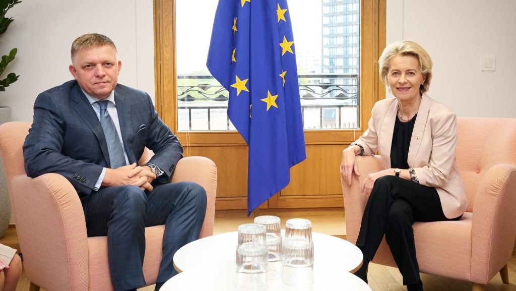 Ursula von der Leyen ostro odsúdila útok na Roberta Fica Ursula von der Leyen ostro odsúdila útok na Roberta Fica