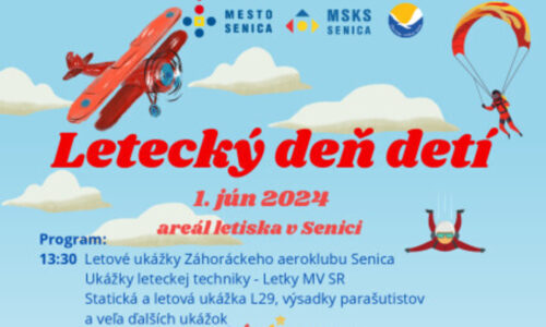 Letecký deň detí 2024 v Senici