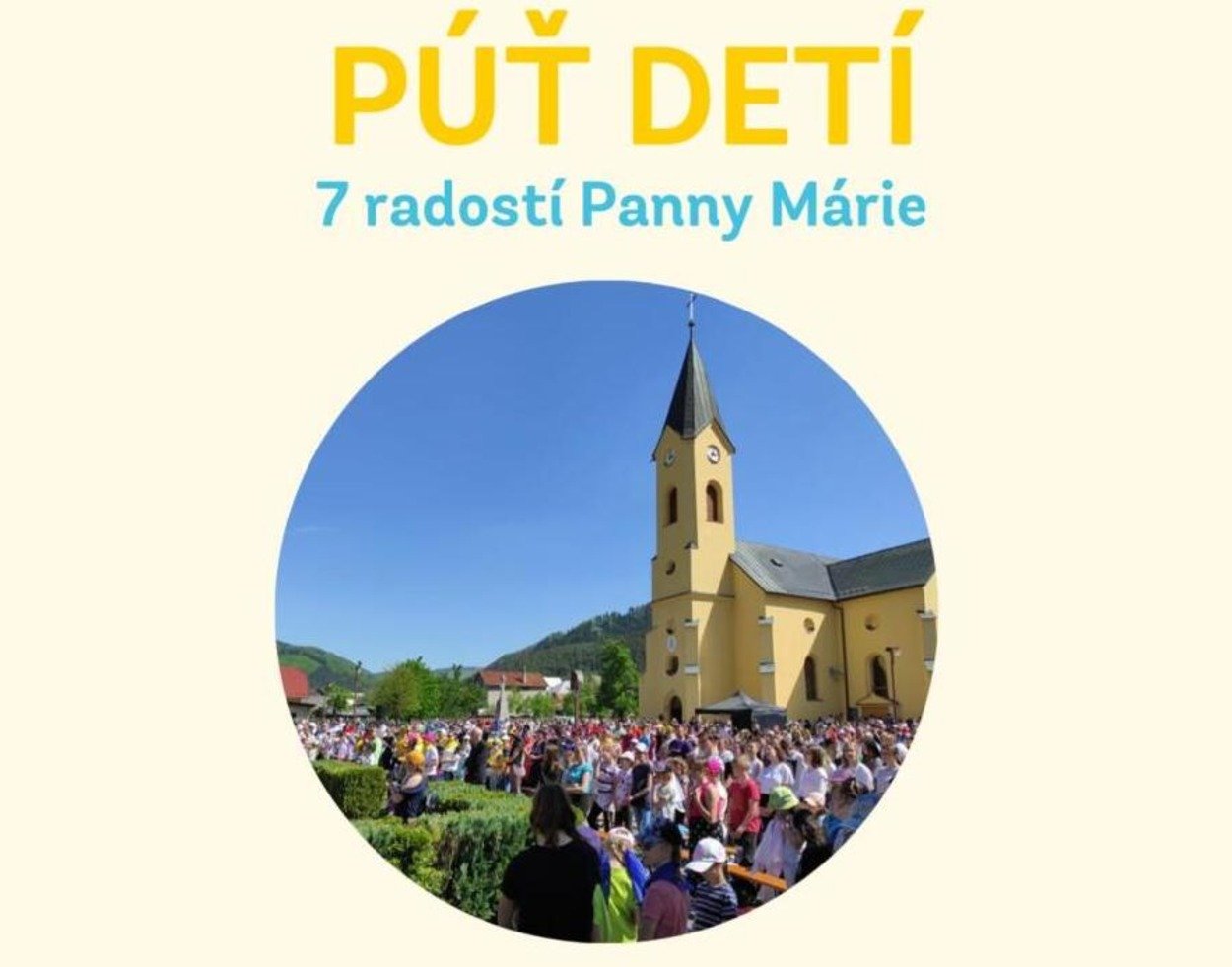 Pozvánka na Púť detí v Rajeckej Lesnej Pozvánka na Púť detí v Rajeckej Lesnej