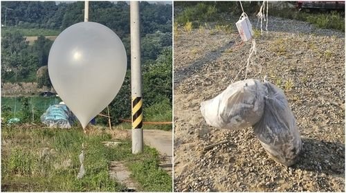 Pchjongjang obvinený z posielania balónov s odpadom do Južnej Kórey Pchjongjang obvinený z posielania balónov s odpadom do Južnej Kórey