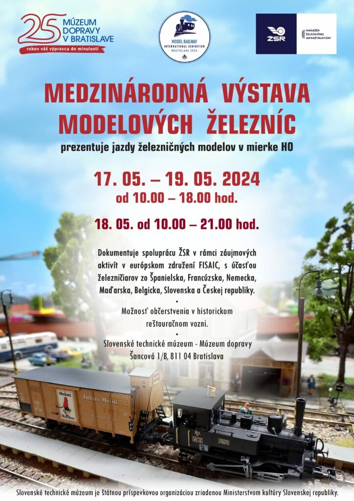 Medzinárodná výstava modelových železníc v Bratislave: Zážitok pre milovníkov železničných modelov Medzinárodná výstava modelových železníc v Bratislave: Zážitok pre milovníkov železničných modelov