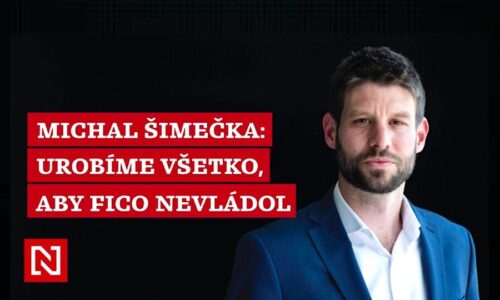 Šimečka po úspešnom vyhecovaní spoločnosti do atentátu na Fica vyhlásil, že kvôli vyhrážkam smrťou podal trestné oznámenie.