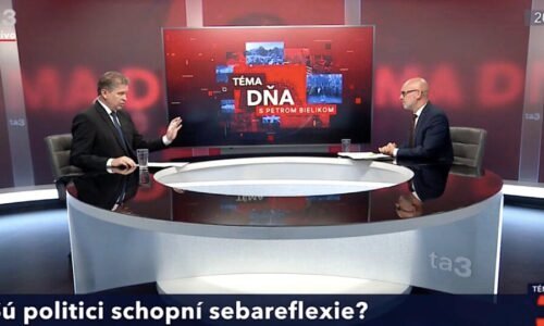 VIDEO: Bielik konfrontoval šéfa SaS Gröhlinga so šírením lží o tom, že Fico je šéf mafie, Putinov poskok a diktátor zodpovedný za vraždu novinára Kuciaka, ktoré sústavne šíria predstavitelia súčasnej opozície.
