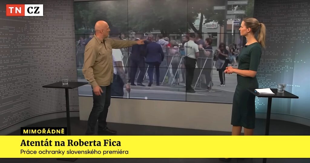 VIDEO: „Ficova ochranka zlyhala. Okamžite mali kričať: Zbraň! Zbraň! Zbraň! a v momente reagovať,“ komentoval bezpečnostný expert zásah osobných strážcov slovenského premiéra VIDEO: „Ficova ochranka zlyhala. Okamžite mali kričať: Zbraň! Zbraň! Zbraň! a v momente reagovať,“ komentoval bezpečnostný expert zásah osobných strážcov slovenského premiéra