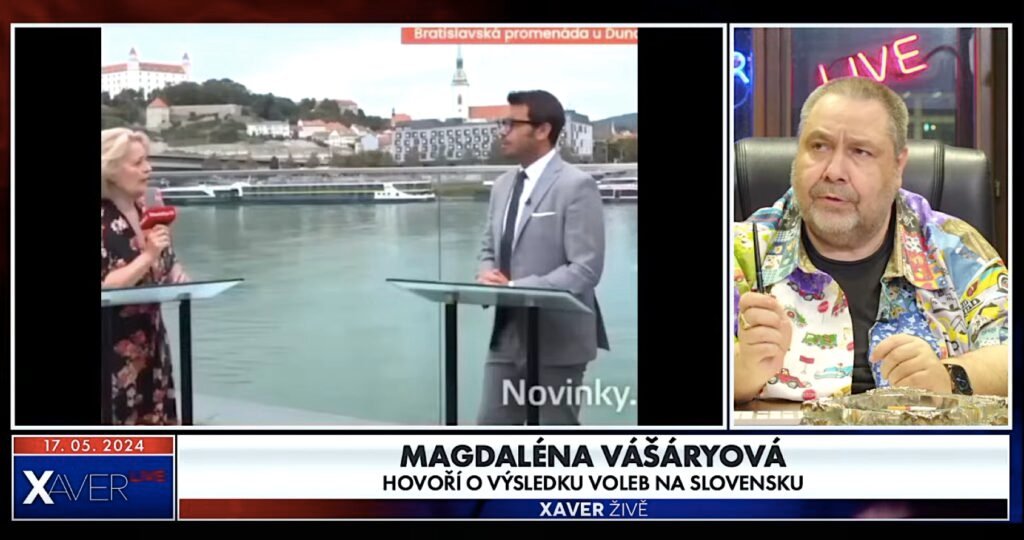 VIDEO: Český novinár a moderátor Luboš Xaver Veselý pripomenul, ako progresívna radikálna aktivistka Magda Vášáryová okamžite po Ficovom víťazstve v parlamentných voľbách cielene hecovala spoločnosť VIDEO: Český novinár a moderátor Luboš Xaver Veselý pripomenul, ako progresívna radikálna aktivistka Magda Vášáryová okamžite po Ficovom víťazstve v parlamentných voľbách cielene hecovala spoločnosť