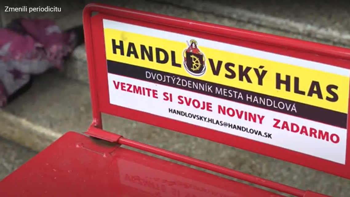 Mestské noviny Handlovský hlas nájdete na 12tich odberných miestach
