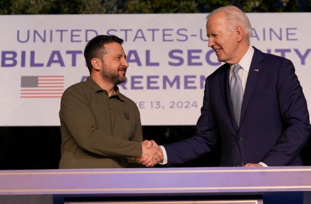 106142_italy_g7_72114-640x420.jpg Trvalý mier pre Ukrajinu musí byť garantovaný jej schopnosťou odraziť akúkoľvek budúcu ruskú agresiu, vyhlásil Biden