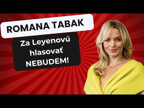 1717663990_hqdefault.jpg Romana Tabak: V Bruseli potrebujeme národné hlasy.
