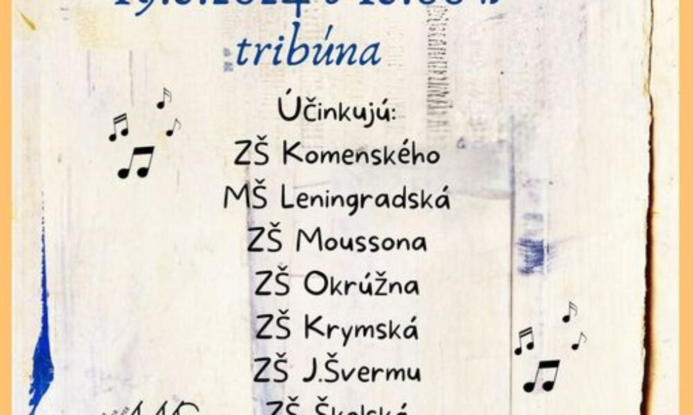 Michalovce: Milí Michalovčania, 
Dni na poctu mesta začínajú už zajtra! A kto iní by ich mal odštartovať, ak nie naši najmladší občania, ktorí nám predvedú svoj talent …