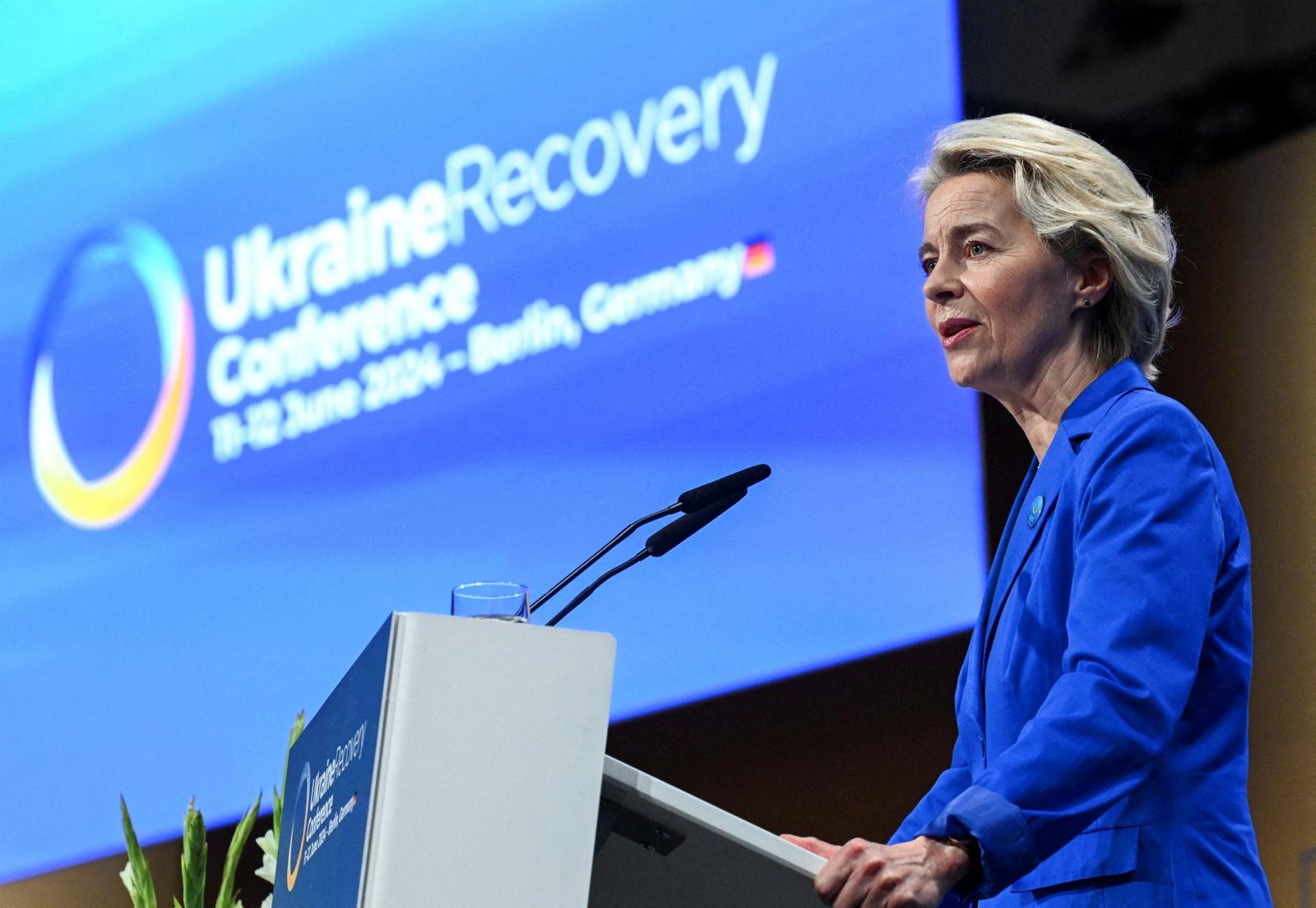 Ukrajina dostane toto leto od Európskej únie 3,4 miliardy eur, vyhlásila von der Leyenová Ukrajina dostane toto leto od Európskej únie 3,4 miliardy eur, vyhlásila von der Leyenová