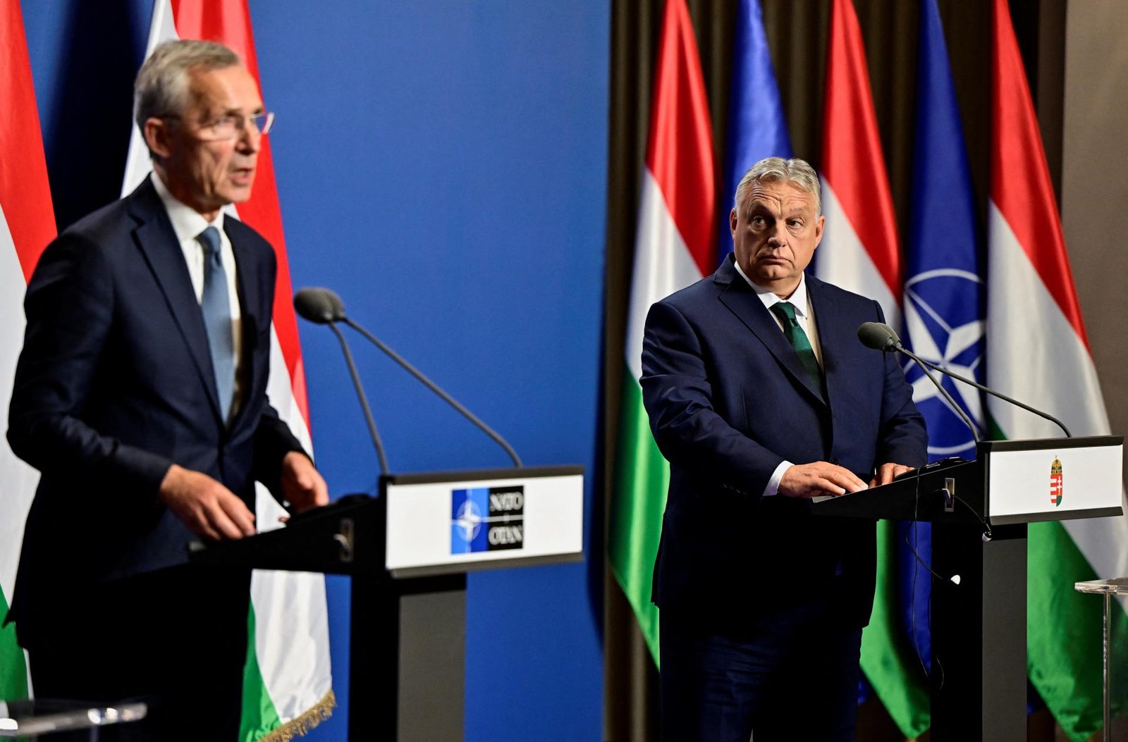 Maďarsko nebude blokovať pomoc NATO Ukrajine, povedal Orbán Maďarsko nebude blokovať pomoc NATO Ukrajine, povedal Orbán