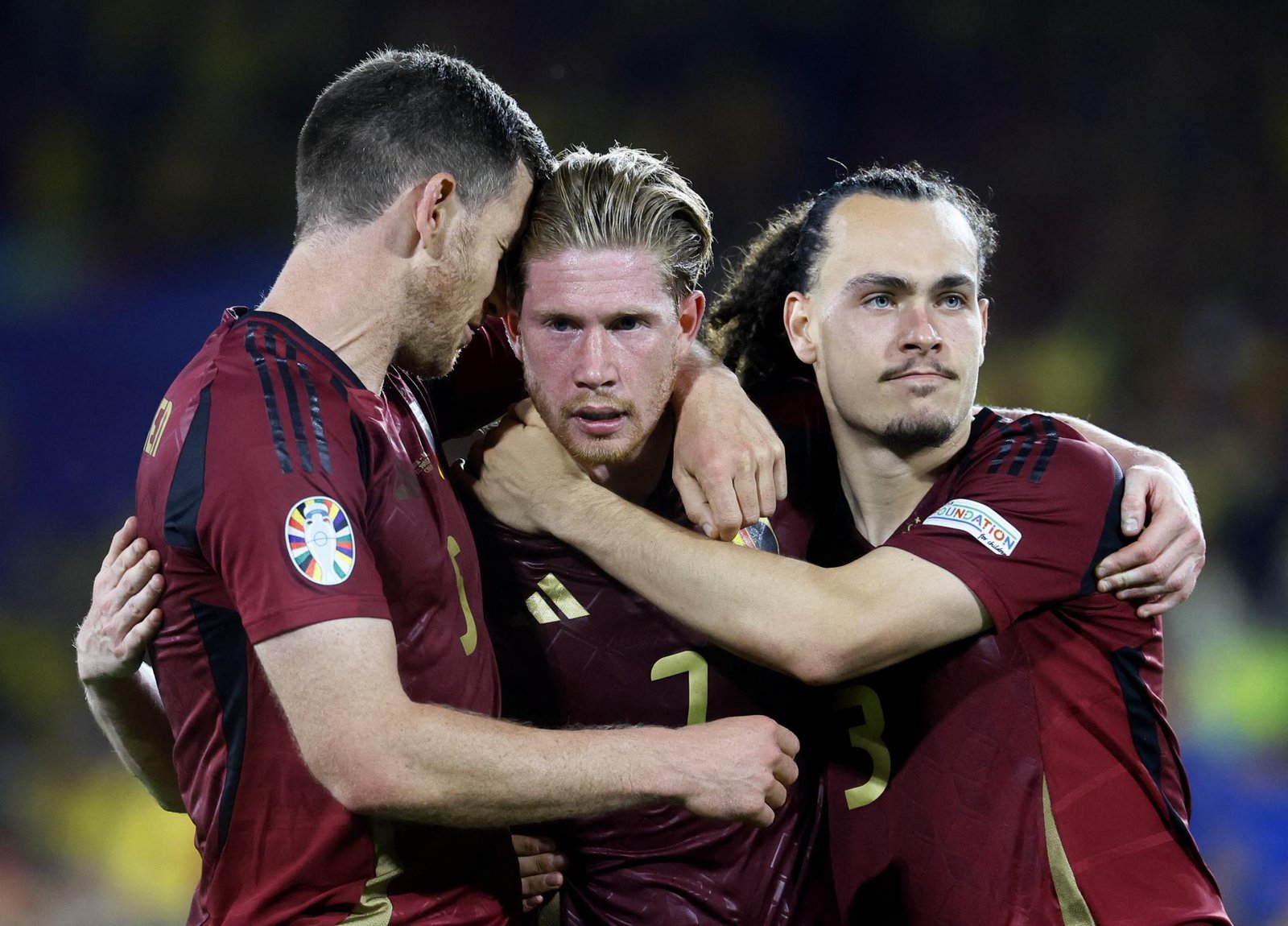 Belgičania odčinili prehru so Slovenskom. Proti Rumunom zvýyšili šance na postup Belgičania odčinili prehru so Slovenskom. Proti Rumunom zvýyšili šance na postup