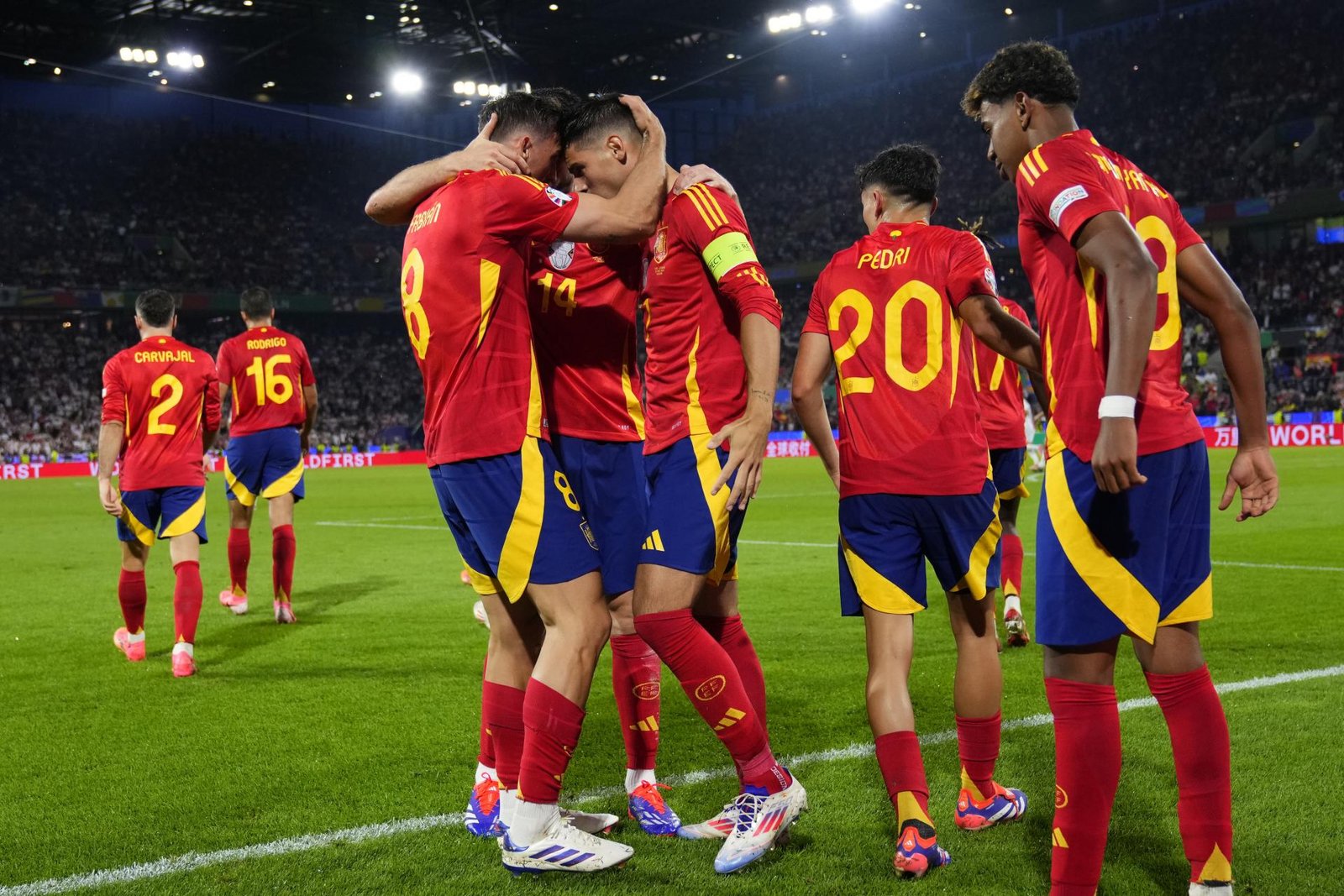 EURO 2024: Španieli postupujú do štvrťfinále, nad Gruzínskom triumfovali 4:1 EURO 2024: Španieli postupujú do štvrťfinále, nad Gruzínskom triumfovali 4:1