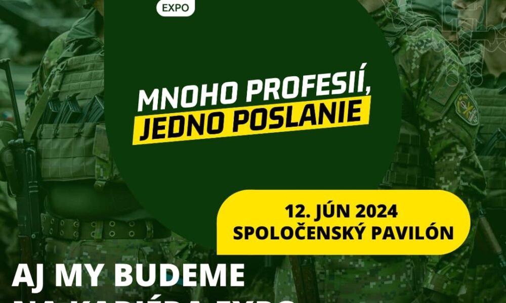 PRÍĎ A ZAČNI SVOJU KARIÉRU V OZBROJENÝCH SILÁCH SR 

 Chceš sa stať profesionálnym vojakom alebo vojačkou, študentom a študentkou Akadémie Ozbrojených síl a…