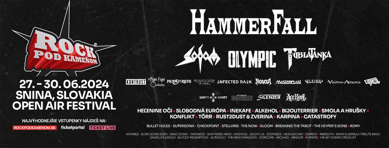 448097963_839536281538068_5625294877598378357_n.jpg Humenné: ROCKOVÁ BLESKOVKA na 2⃣ dniVyhrajte 4⃣ vstupenky – žrebujeme 4⃣ výhercov Súťaž . a 1⃣1⃣.6⃣. (pondelok a utorok / d…