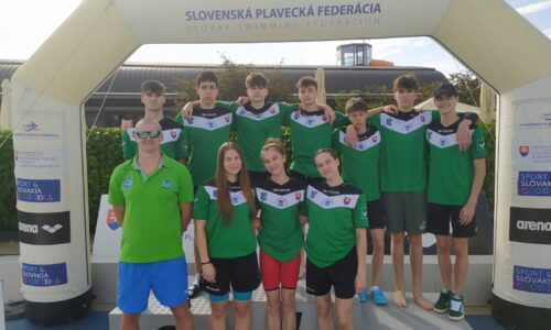 Humenné:  Blahoželáme, Dominik Luksaj  striebro / 50 metrov prsia  Majstrovstvá Slovenska open a juniorov v plávaní