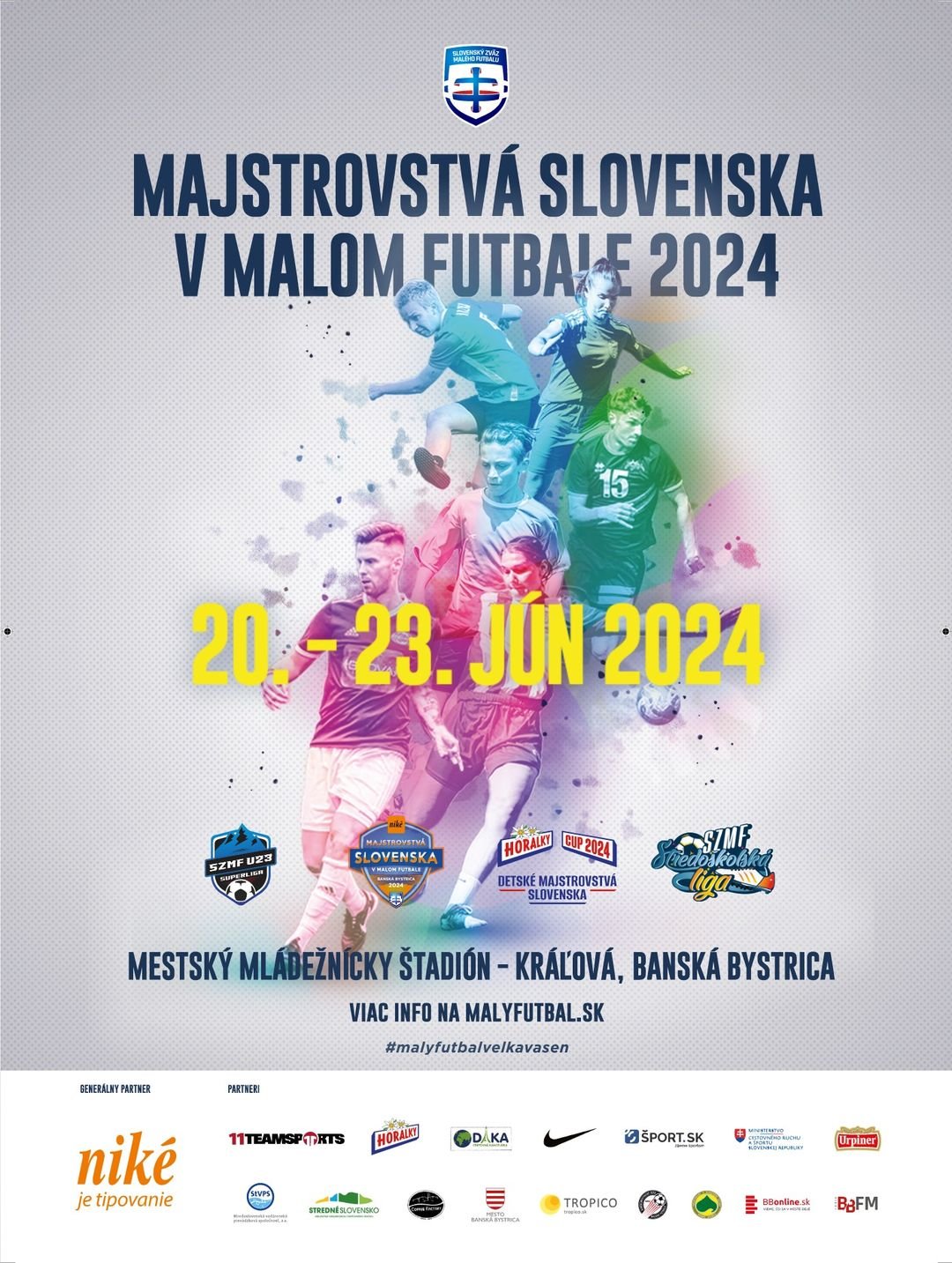 448520983_788391140138444_5377980530254507160_n.jpg Banská Bystrica : POZÝVAME VÁS NA MAJSTROVSTVÁ SLOVENSKA V MALOM FUTBALE 2024
V závere týždňa sa Banská Bystrica stane už po tretí raz dejiskom Majstrovstiev Slovenska v mal…