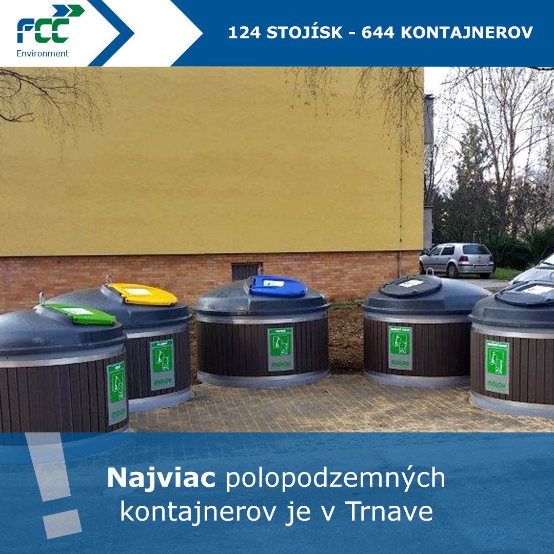 448586276_1000389575420891_593142436568524838_n.jpg Trnava : Trnava – mesto polopodzemných kontajnerov! Žarty bokom, no v Trnave sa nachádza najviac polopodzemných kontajnerov na celom Slovensku. Na zvoze odpadu sa …