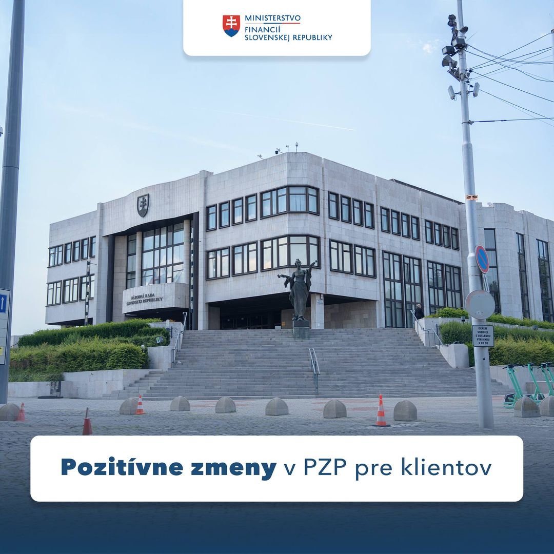 448761382_861040712719623_5947981496238461856_n.jpg POZITÍVNE ZMENY V PZP PRE KLIENTOV
Národná rada Slovenskej republiky dnes schválila novelu zákona o povinnom zmluvnom poistení (PZP) z dielne Ministerstva …