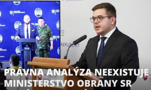 EXMINISTER NAĎ USVEDČENÝ Z KLAMSTVA PRÁVNA ANALÝZA NEEXISTUJE

Na tlačovej konferencii štátny tajomník Ministerstva obrany Slovenskej republiky (MO SR) Igor…