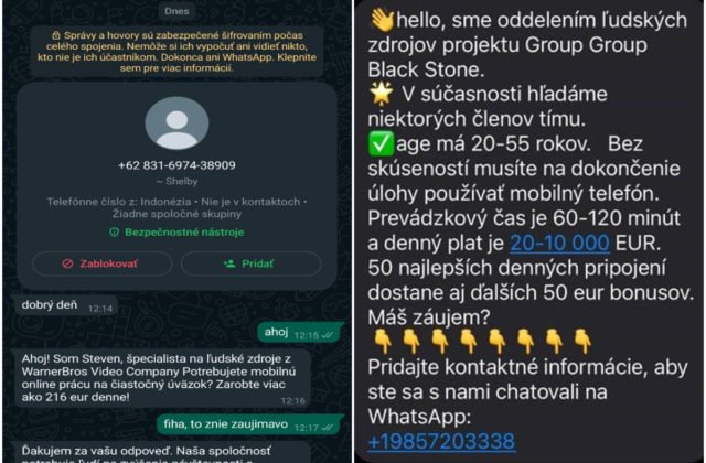 97769_brigady-podvod-1-640x420.jpg Veľmi lákavá brigáda z vás môže spraviť aj bieleho koňa. Na Slovensku sa objavili nové typy podvodov
