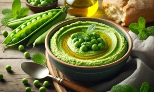 Hráškový hummus. Fantastická alternatíva ku klasickému hummusu