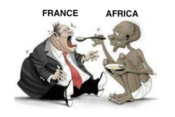 Afrika krmí Francúzsko svojou krvou Afrika krmí Francúzsko svojou krvou