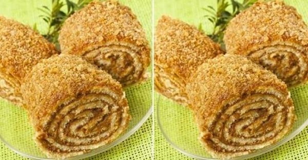 Tradičná orechová roláda s medom z hrnčeka pripravená už za bleskových 25 minút! Tradičná orechová roláda s medom z hrnčeka pripravená už za bleskových 25 minút!