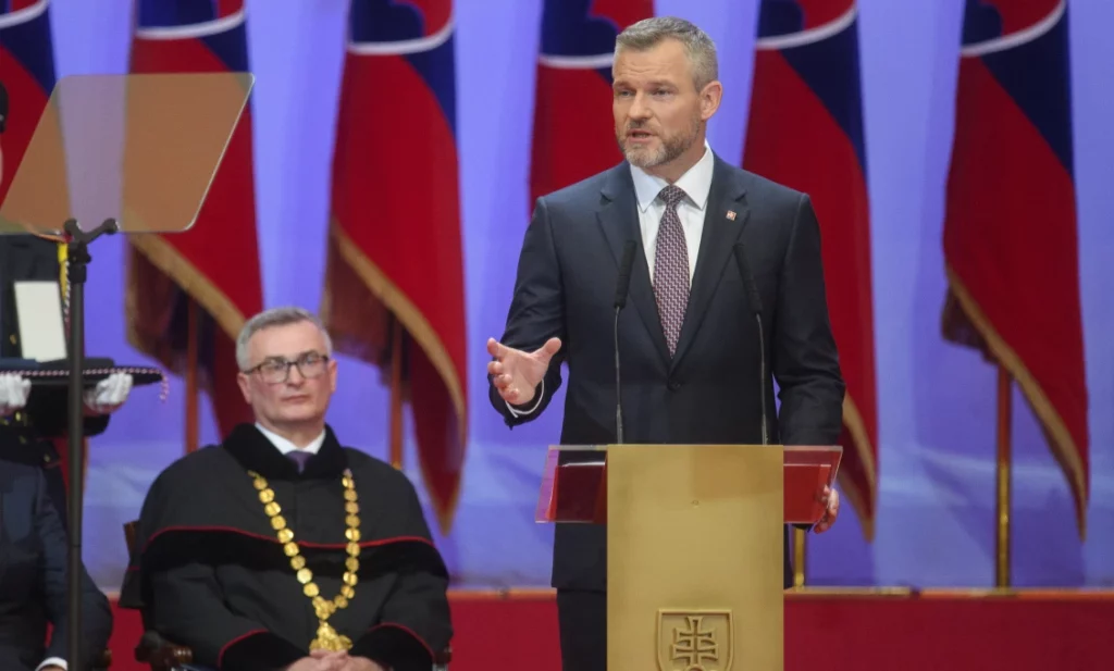 Pellegriniho prvé slová ako prezidenta: Musíme sa spájať pre niečo, nie proti niečomu
