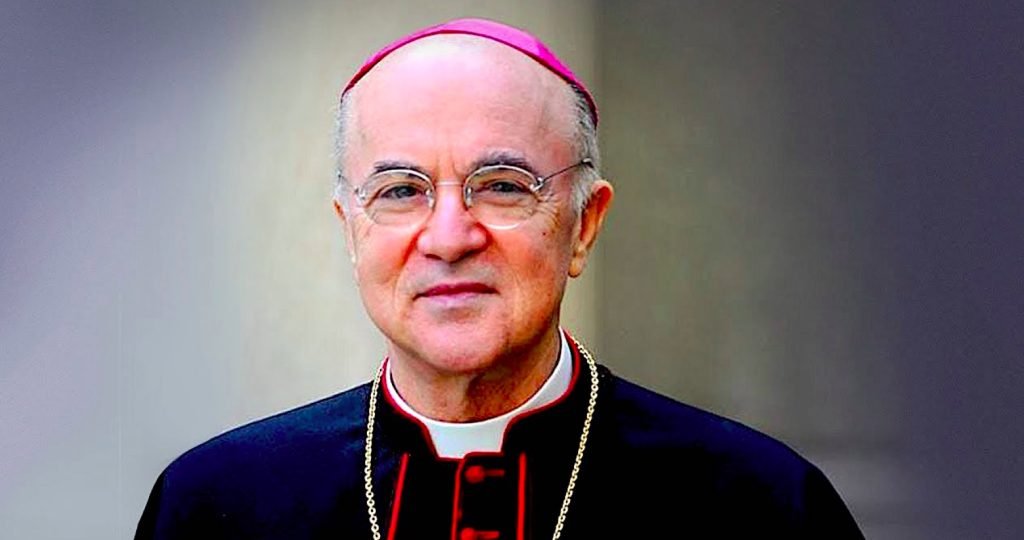Arcibiskup Viganò sa opäť ohradil voči pápežovi Františkovi po tom, ako ho Vatikán postavil pred súd za popieranie pápežovej legitimity. Arcibiskup Viganò sa opäť ohradil voči pápežovi Františkovi po tom, ako ho Vatikán postavil pred súd za popieranie pápežovej legitimity.