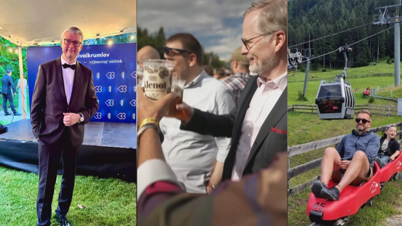 Fiala na festivalu, Rakušan na bobech a Havlíček v obleku. Prázdniny začaly i poslancům Fiala na festivalu, Rakušan na bobech a Havlíček v obleku. Prázdniny začaly i poslancům