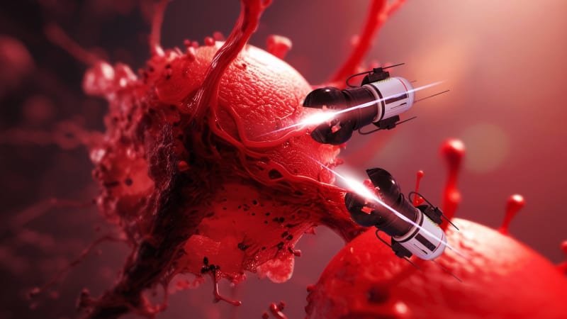 Vědci věří, že našli lék na rakovinu. Klíčem k úspěchu mají být nanoroboti se smrtící zbraní Vědci věří, že našli lék na rakovinu. Klíčem k úspěchu mají být nanoroboti se smrtící zbraní