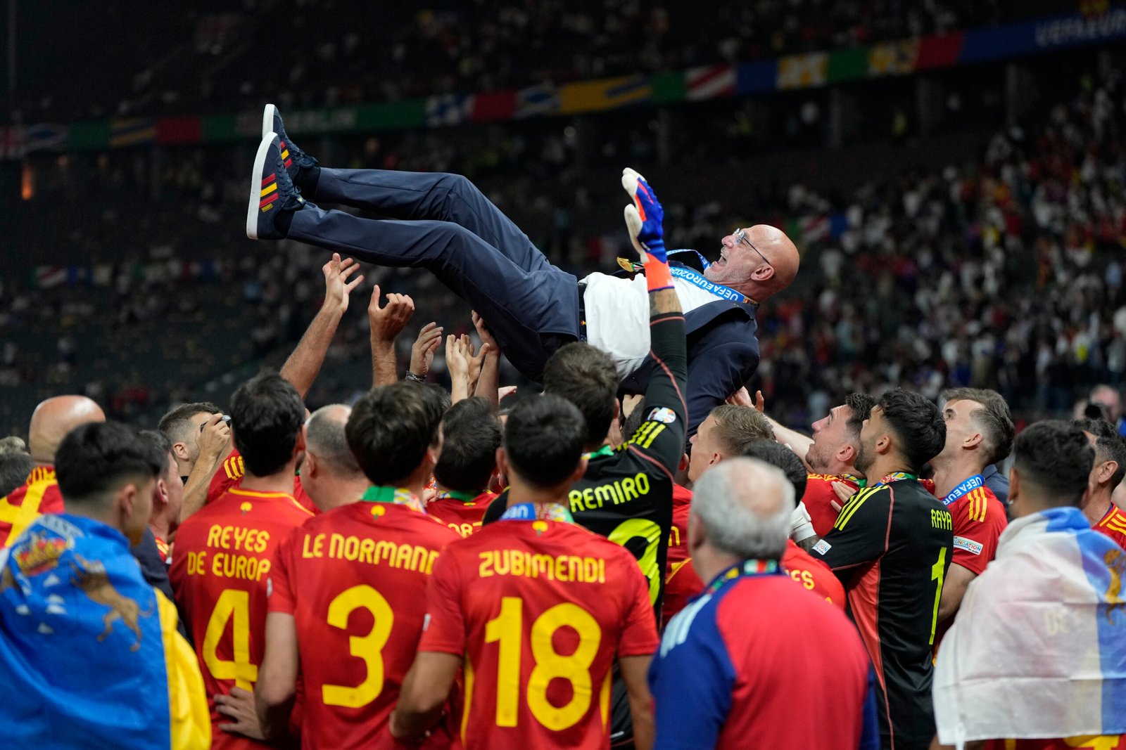 133344_aptopix_euro_2024_soccer_spain_england_04686.jpg Tréner víťazného Španielska Luis de la Fuente tvrdí, že hlavnou silou jeho výberu bola tímovosť