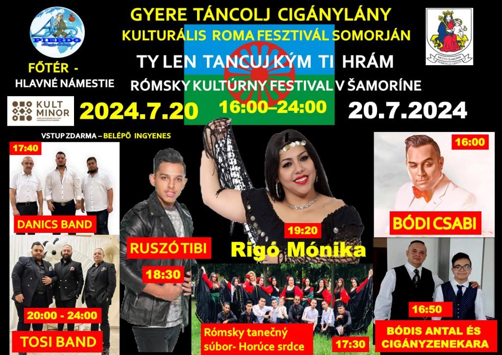 V sobotu nás čaká Festival rómskej kultúry na Hlavnom námestí