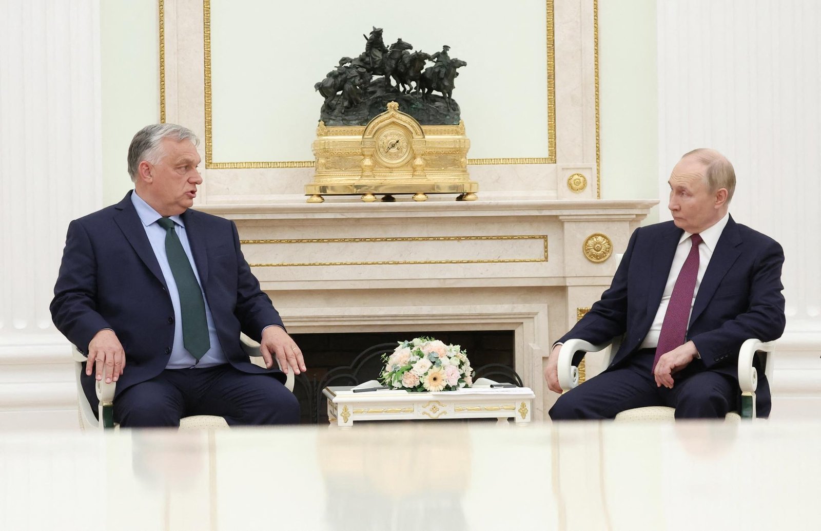 Putin po rokovaní s Orbánom povedal, že prebrali možnosti urovnania vojny na Ukrajine Putin po rokovaní s Orbánom povedal, že prebrali možnosti urovnania vojny na Ukrajine