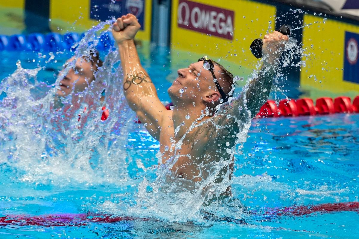 Caeleb Dressel priviedol Američanov v štafete do cieľa na prvom mieste: Je to niečo výnimočné