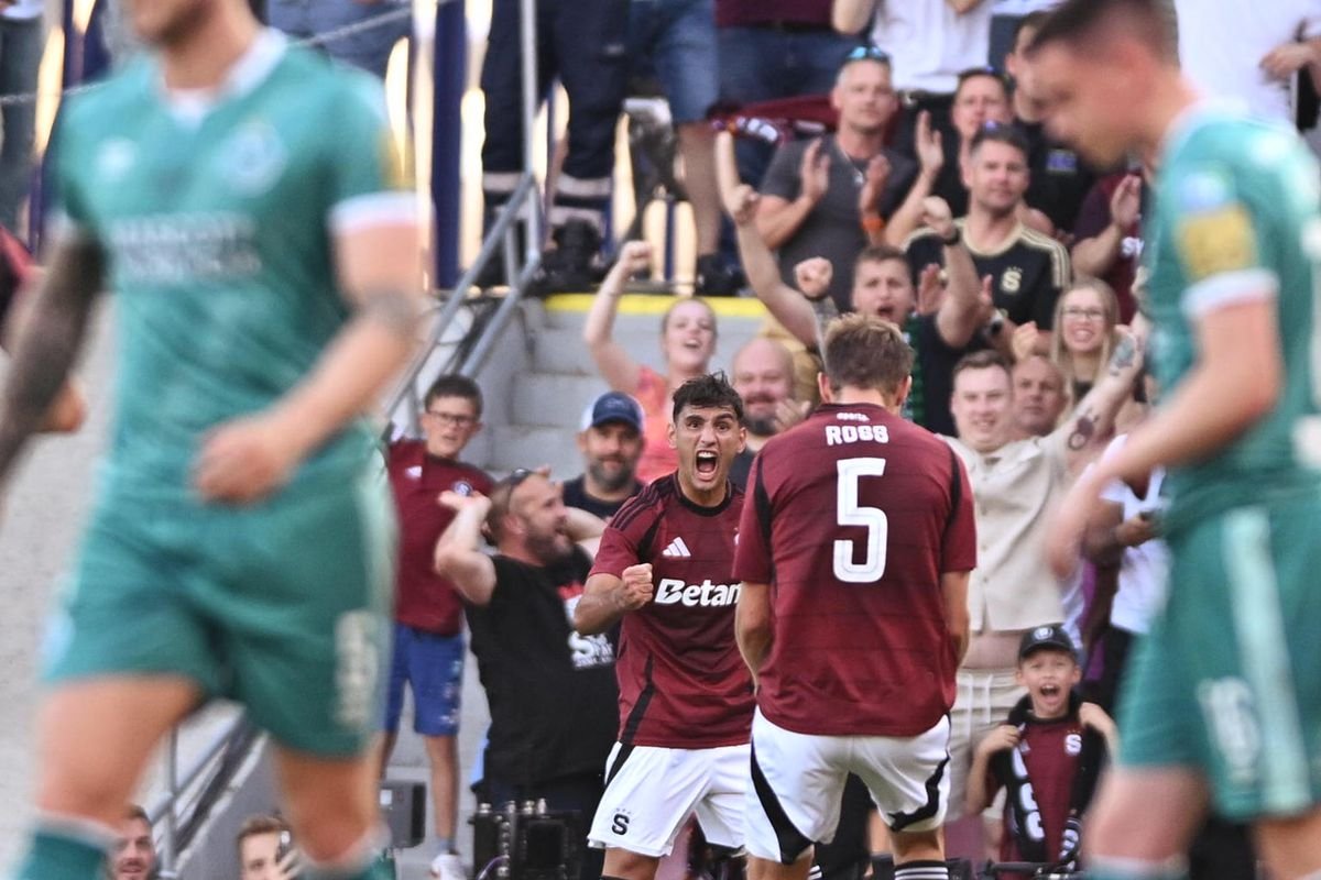 Sparta si doma postrážila postup, Letná videla 6 gólov