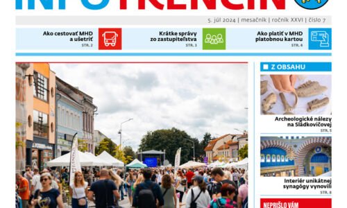 Vyšlo júlové INFO TRENČÍN