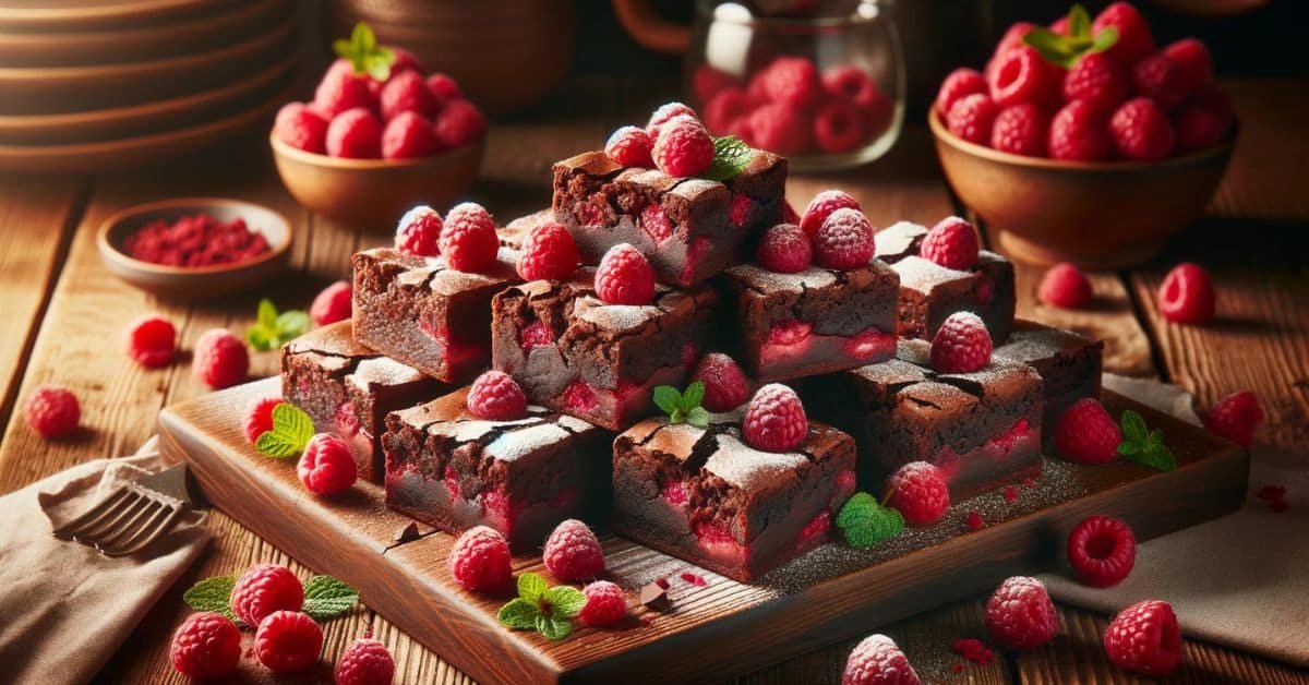Malinové brownies. Neodolateľná kombinácia chutí Malinové brownies. Neodolateľná kombinácia chutí