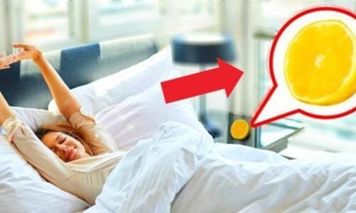 Toto všetko úžasné sa začalo diať, keď som k posteli položila polovicu citróna