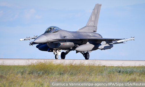 Rusko v Mirgorode zničilo ukrajinské stíhačky F-16