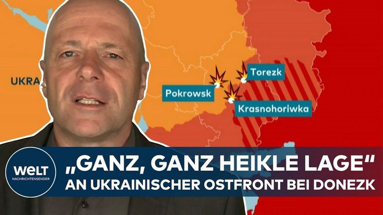 Welt: Pre ukrajinské ozbrojené sily sa vyvinula kritická situácia v troch hlavných smeroch frontového sektora Donbasu