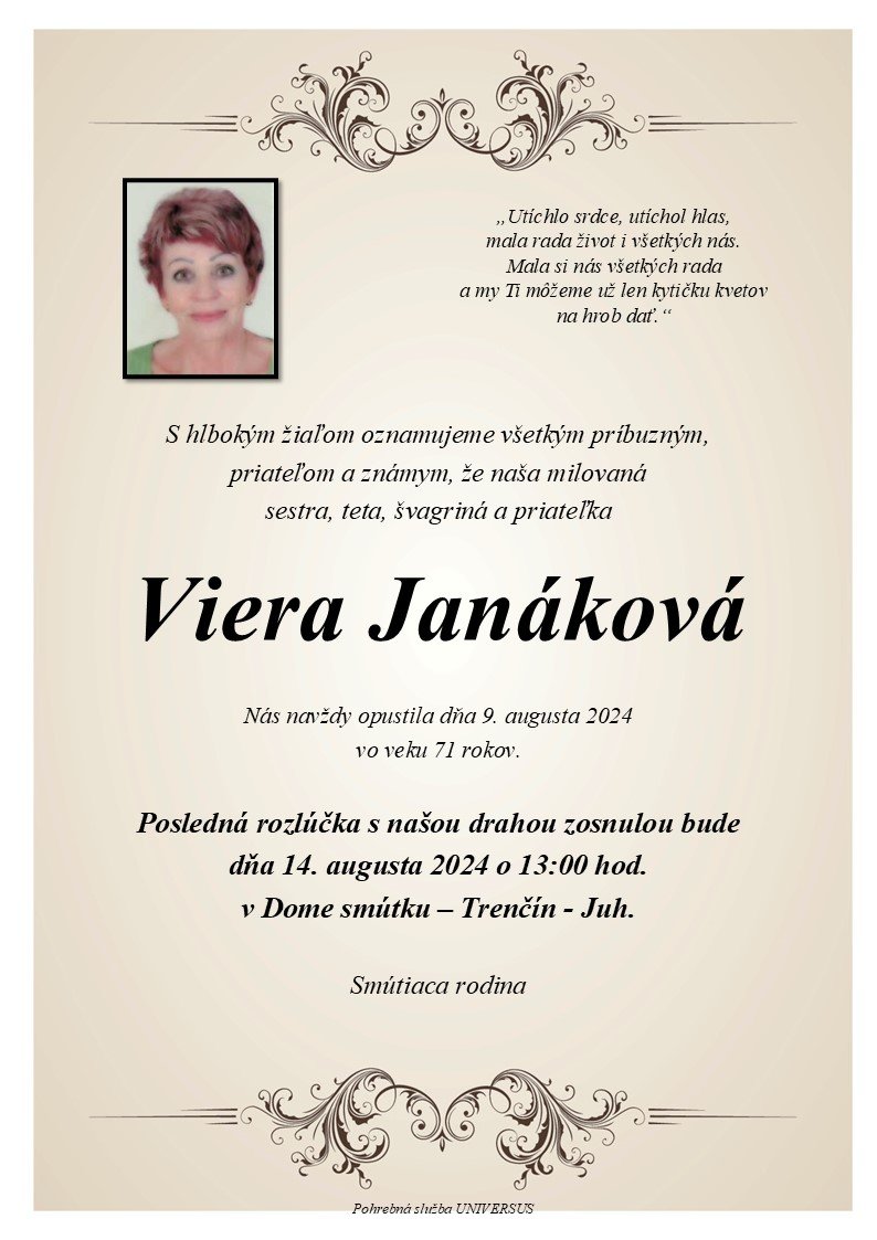 Viera Janáková