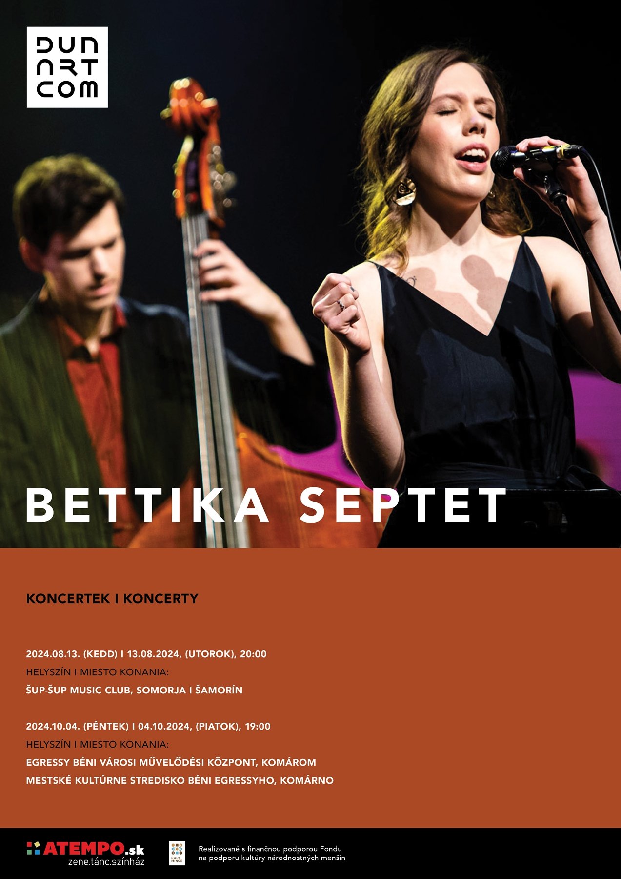 Dnes v Šup-Šupe: koncert skupiny Bettika Septet Dnes v Šup-Šupe: koncert skupiny Bettika Septet