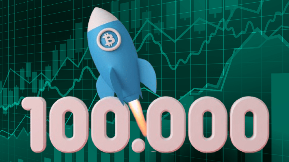 Bitcoin smeruje na 100 000 dolárov, tvrdí analytik Bitcoin smeruje na 100 000 dolárov, tvrdí analytik