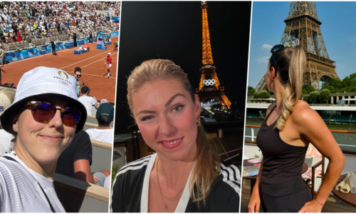 FOTO Hviezdy fandili hviezdam. Takto si užili olympiádu Petra Vlhová, Mikaela Shiffrinová a spol.